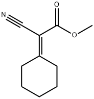 CYANO-CYCLOHEXYLIDENE-ACETIC ACIDMETHYL ESTER Structural