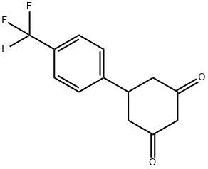5-(4-TRIFLUOROMETHYL-PHENYL)-CYCLOHEXANE-1,3-DIONE Structural Picture