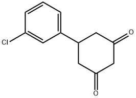 5-(3-CHLORO-PHENYL)-CYCLOHEXANE-1,3-DIONE Structural