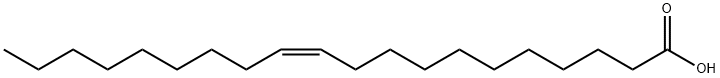 cis-11-Eicosenoic acid Structural