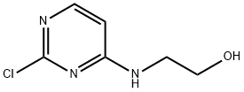 2-[(2-chloropyrimidin-4-yl)amino]ethanol Structural