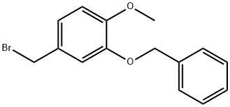 2-(BENZYLOXY)-4-(BROMOMETHYL)-1-METHOXYBENZENE Structural