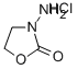 3-AMINO-2-OXAZOLIDONE HYDROCHLORIDE Structural