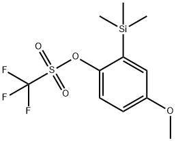 4-METHOXY-2-(TRIMETHYLSILYL)PHENYL TRIFLUOROMETHANESULFONATE Structural