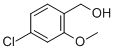 4-CHLORO-2-METHOXYBENZYL ALCOHOL Structural