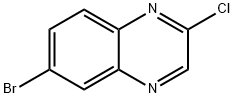 6-bromo-2-chloroquinoxaline Structural