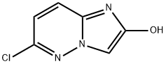 6-Chloro-2-hydroxyimidazo[1,2-b]pyridazine Structural