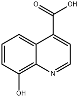 8-hydroxyquinoline-4-carboxylic acid Structural