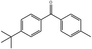 4-TERT-BUTYL-4'-METHYLBENZOPHENONE Structural