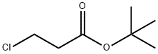 T-BUTYL 3-CHLOROPROPANOATE Structural