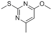 4-METHOXY-6-METHYL-2-METHYLSULFANYL-PYRIMIDINE