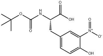 BOC-3-NITRO-L-TYROSINE Structural