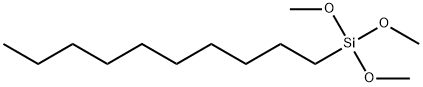 N-DECYLTRIMETHOXYSILANE Structural Picture