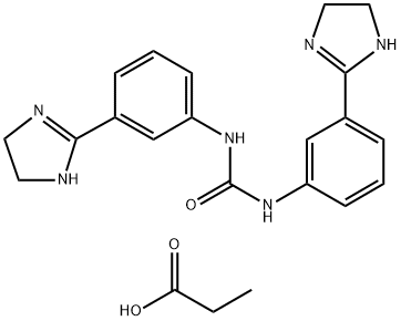 Imidocarb dipropionate Structural