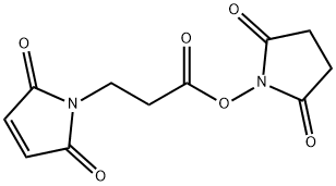 N-Succinimidyl 3-maleimidopropionate Structural