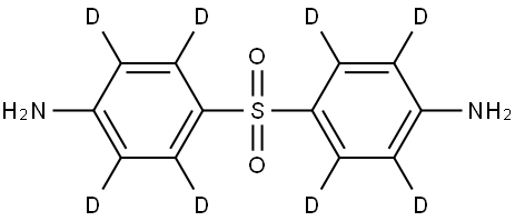 Dapsone-D8 (major) Structural