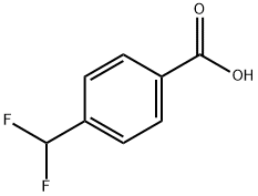 4-(DIFLUOROMETHYL)BENZOIC ACID Structural