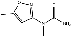 Urea, N-methyl-N-(5-methyl-3-isoxazolyl)- (9CI) Structural