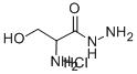 DL-SERINE HYDRAZIDE HYDROCHLORIDE Structural