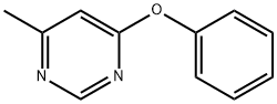 PYRIMIDINE, 4-METHYL-6-PHENOXY- Structural