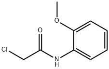 2-CHLORO-N-(2-METHOXYPHENYL)ACETAMIDE Structural