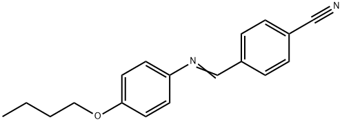 4'-CYANOBENZYLIDENE-4-N-BUTOXYANILINE Structural