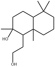 decahydro-2-hydroxy-2,5,5,8a-tetramethylnaphthalene-1-ethanol           