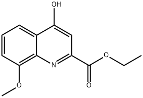 ETHYL 4-HYDROXY-8-METHOXYQUINOLINE-2-CARBOXYLATE