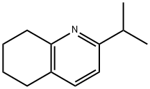 Quinoline, 5,6,7,8-tetrahydro-2-(1-methylethyl)- (9CI) Structural
