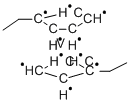 BIS(ETHYLCYCLOPENTADIENYL)VANADIUM Structural