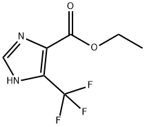 Ethyl 4-(trifluoromethyl)-1H-imidazole-5-carboxylate Structural
