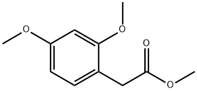 2,4-DIMETHOXY-BENZENEACETIC ACID METHYL ESTER Structural