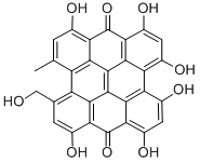 Pseudohypericin Structural