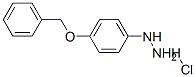 4-BENZYLOXYPHENYLHYDRAZINE HYDROCHLORIDE Structural