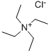 Tetraethylammonium Chloride Structural