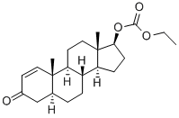 1-testosterone Ethyl carbonate Structural