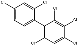 2,2',3,4,4',6-HEXACHLOROBIPHENYL Structural