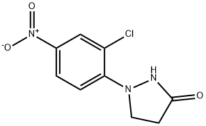 1-(2-CHLORO-4-NITROPHENYL)-3-HYDROXY-4,5-DIHYDRO-1H-PYRAZOLE