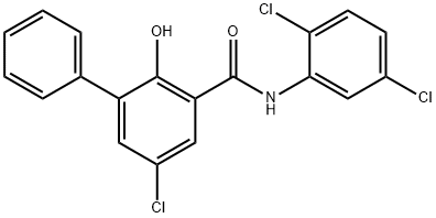 5-Chloro-N-(2,5-dichlorophenyl)-2-hydroxy-(1,1'-biphenyl)-3-carboxamide