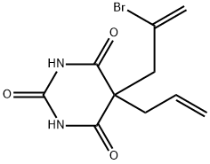 brallobarbital Structural