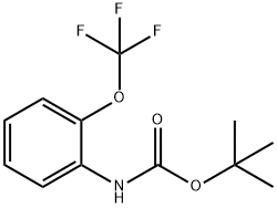 N-T-BUTOXYCARBONYL-2-(TRIFLUOROMETHOXY)ANILINE Structural