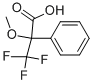 (+/-)-ALPHA-METHOXY-ALPHA-TRIFLUOROMETHYLPHENYLACETIC ACID Structural