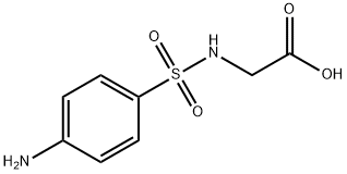 (4-AMINO-BENZENESULFONYLAMINO)-ACETIC ACID Structural