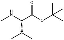 L-Valine, N-Methyl-, 1,1-diMethylethyl ester Structural