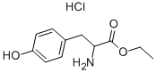 DL-TYROSINE ETHYL ESTER HYDROCHLORIDE Structural