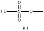 Potassium methyl sulfate Structural