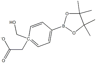 4-(Acetoxymethyl)benzeneboronic acid pinacol ester Structural