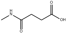 N-METHYLSUCCINAMIC ACID Structural