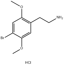 4-BROMO-2,5-DIMETHOXYPHENETHYLAMINE HCL Structural