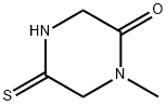 Piperazinone, 1-methyl-5-thioxo- (9CI) Structural